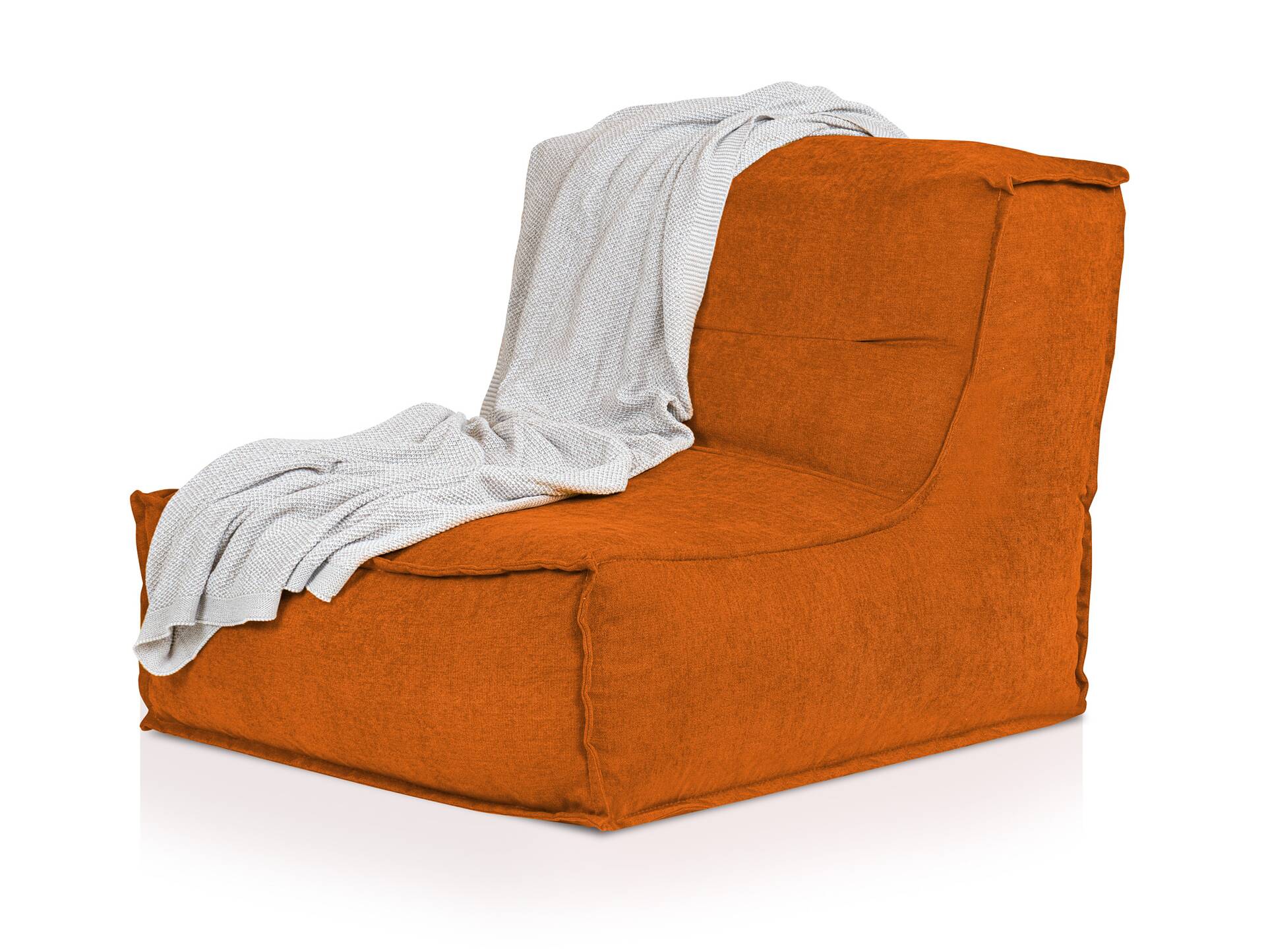 COZY Sitzsack, Material Stoffbezug Orange