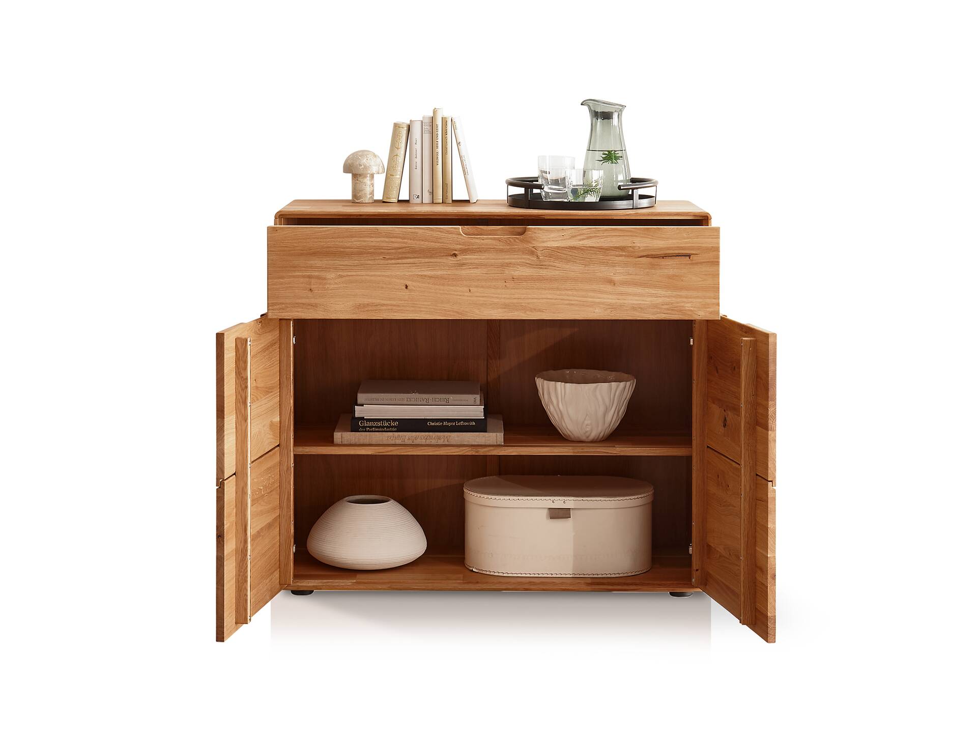 ANDINO Kommode II, Material Massivholz, Wildeiche geölt 