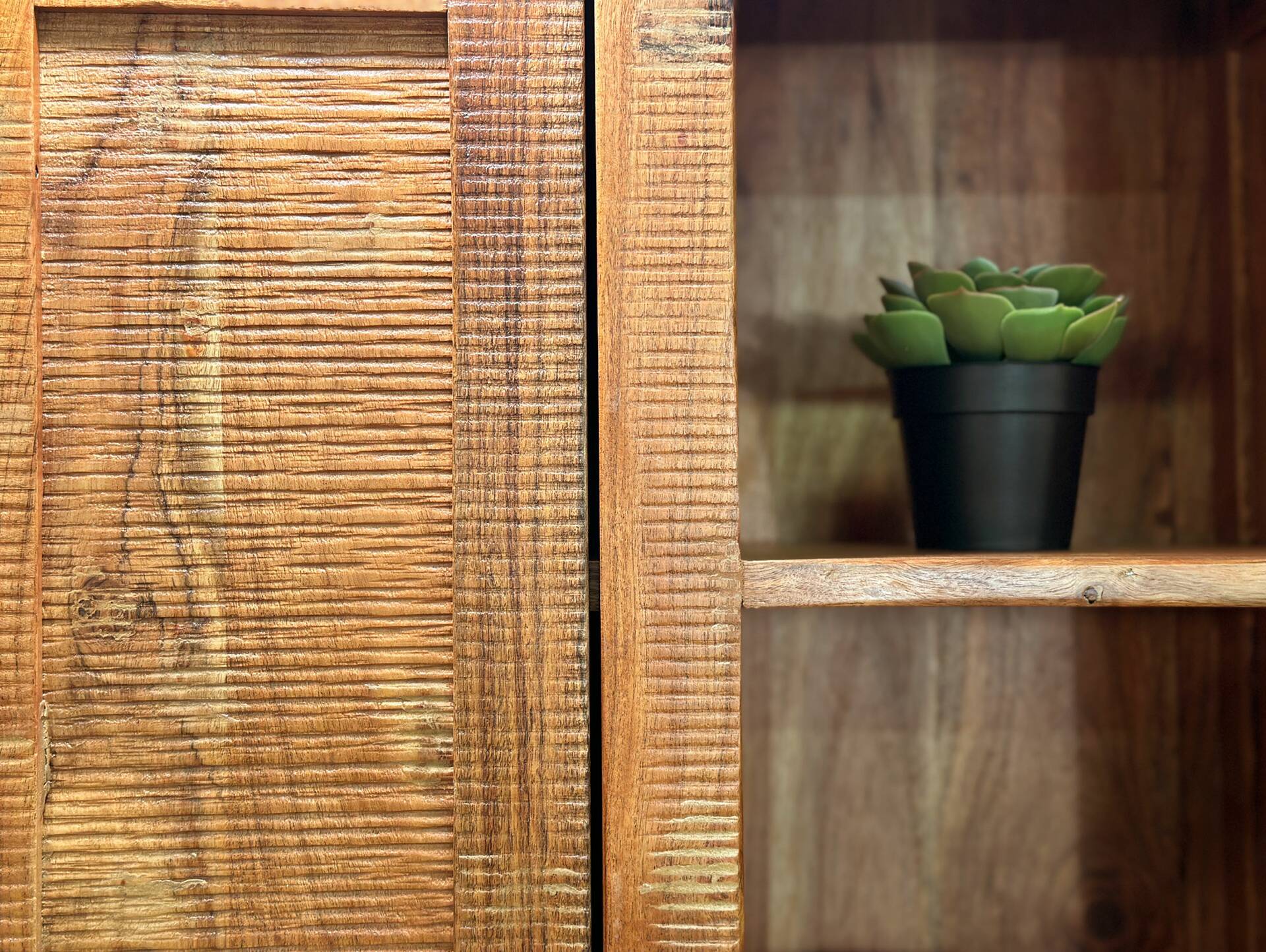 WINCHESTER Bad Standregal I, Material Massivholz, Mango rustikal 