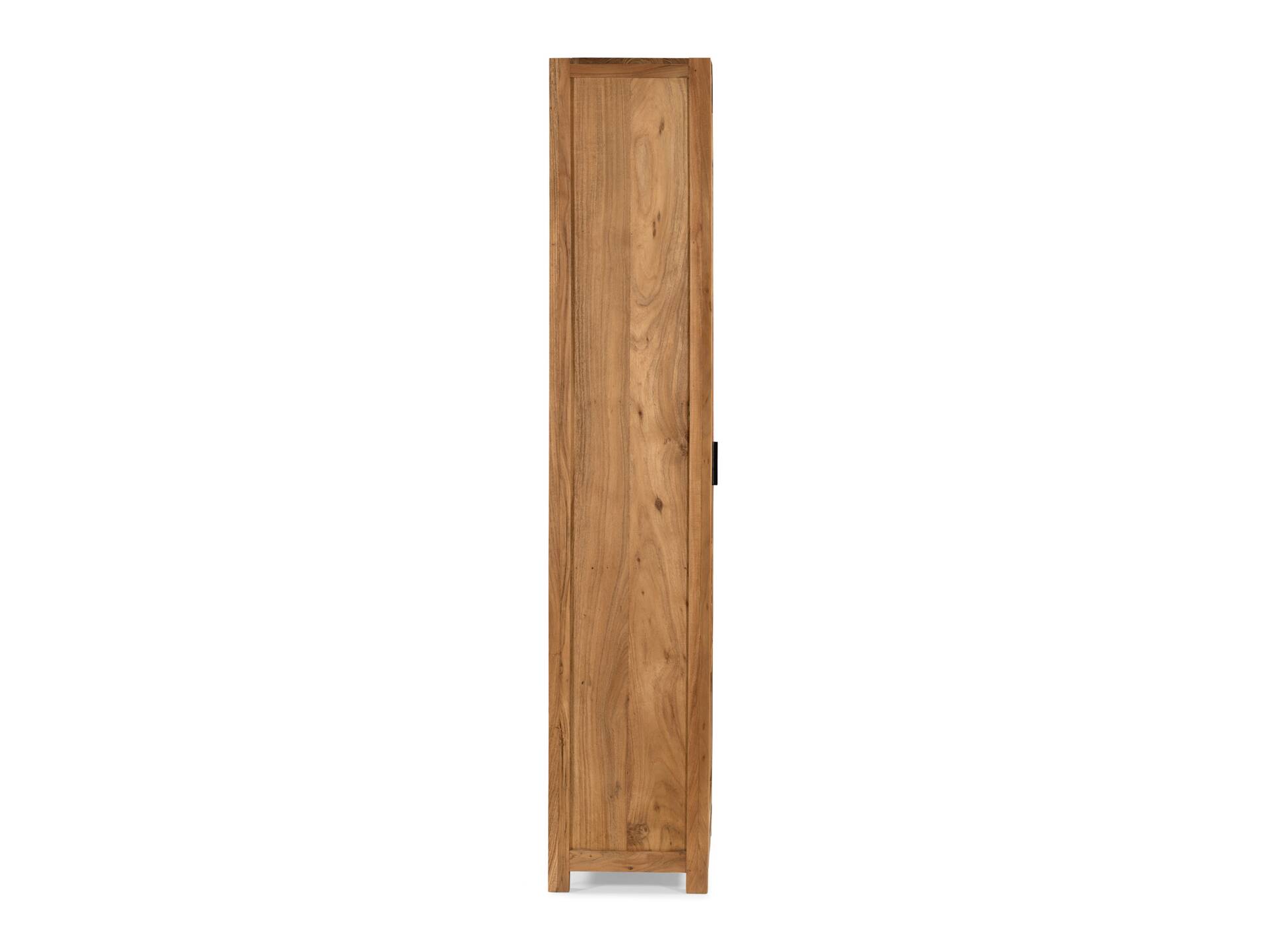 KAIRO Vitrine, Material Massivholz, Akazie massiv honigfarben 
