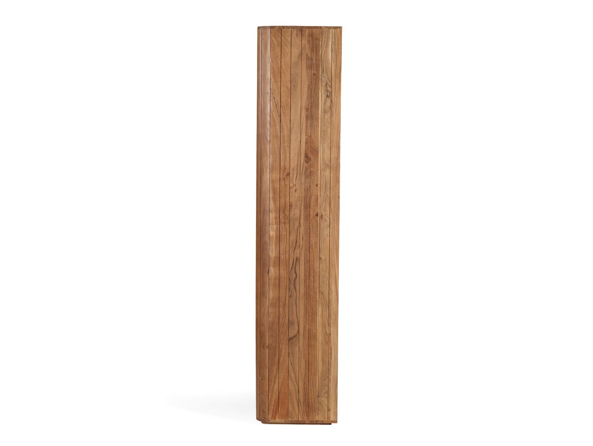 LINARO Vitrine, Material Massivholz, Akazie massiv honigfarben 
