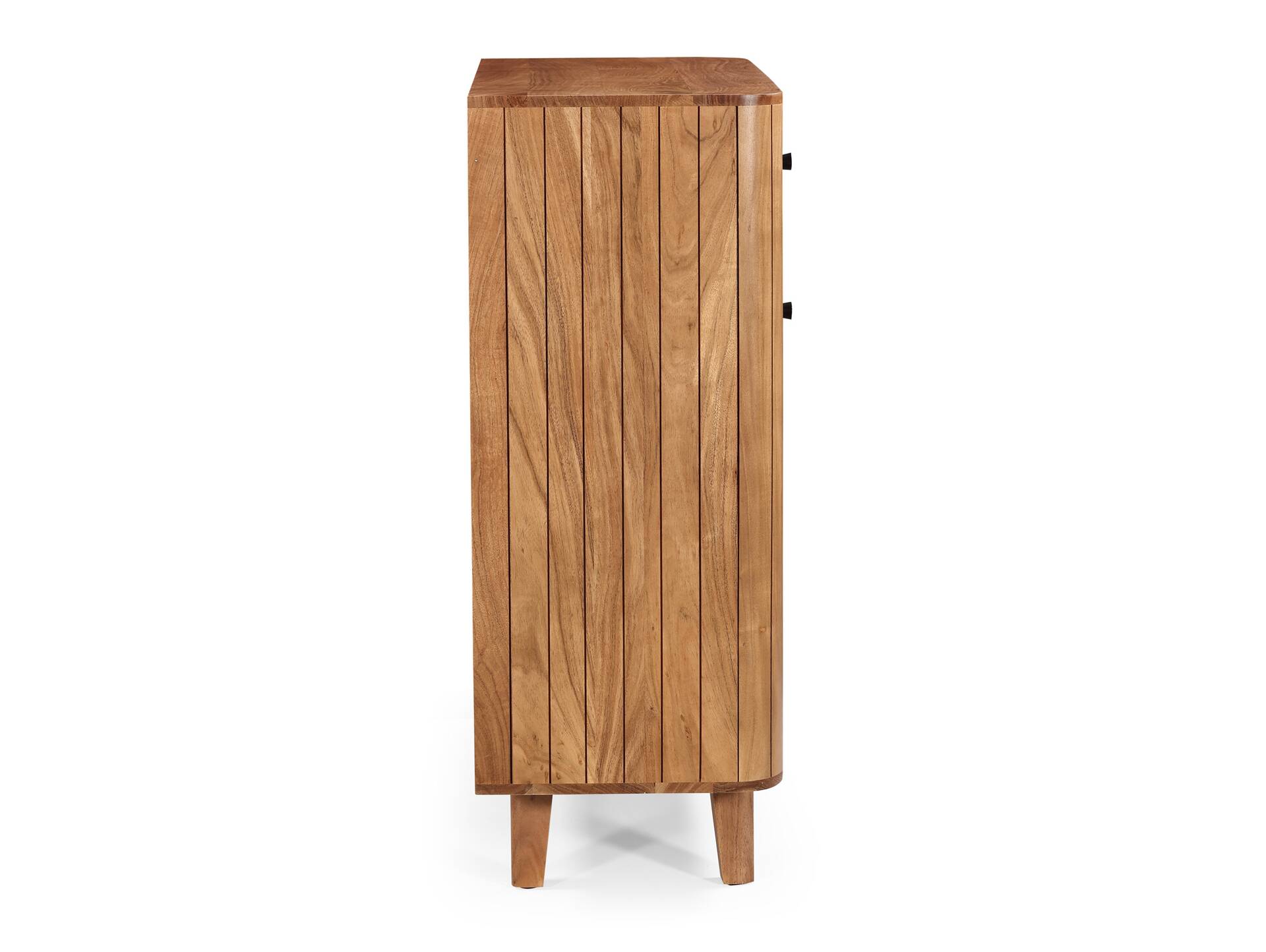 LINARO Kommode I, Material Massivholz, Akazie massiv honigfarben 