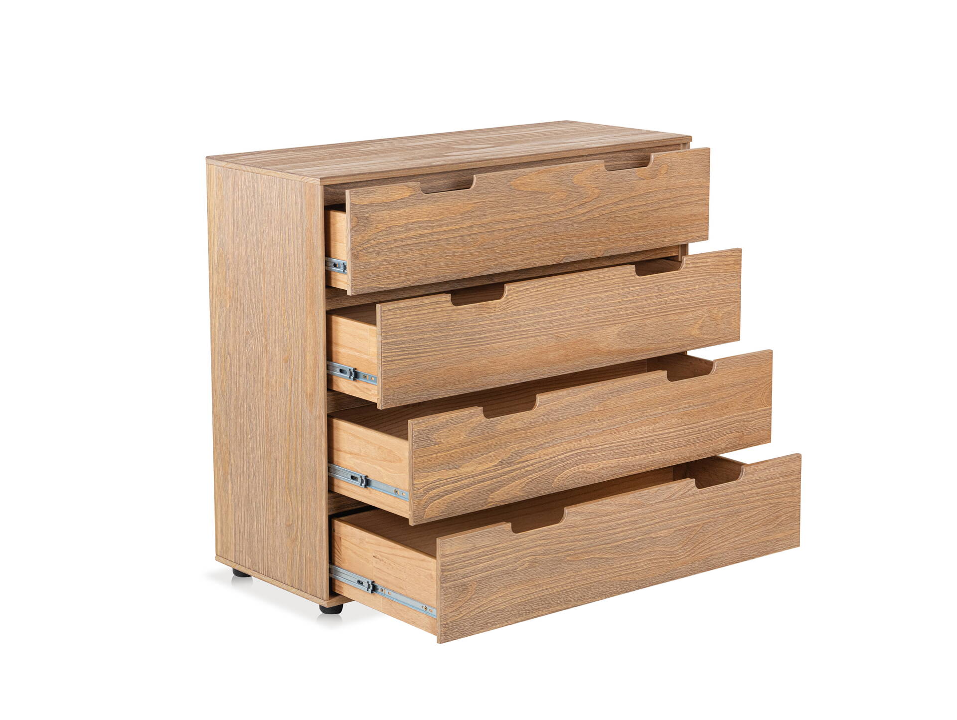 NESTRA Kommode, Material Massivholz, Kiefer eichefarbig 