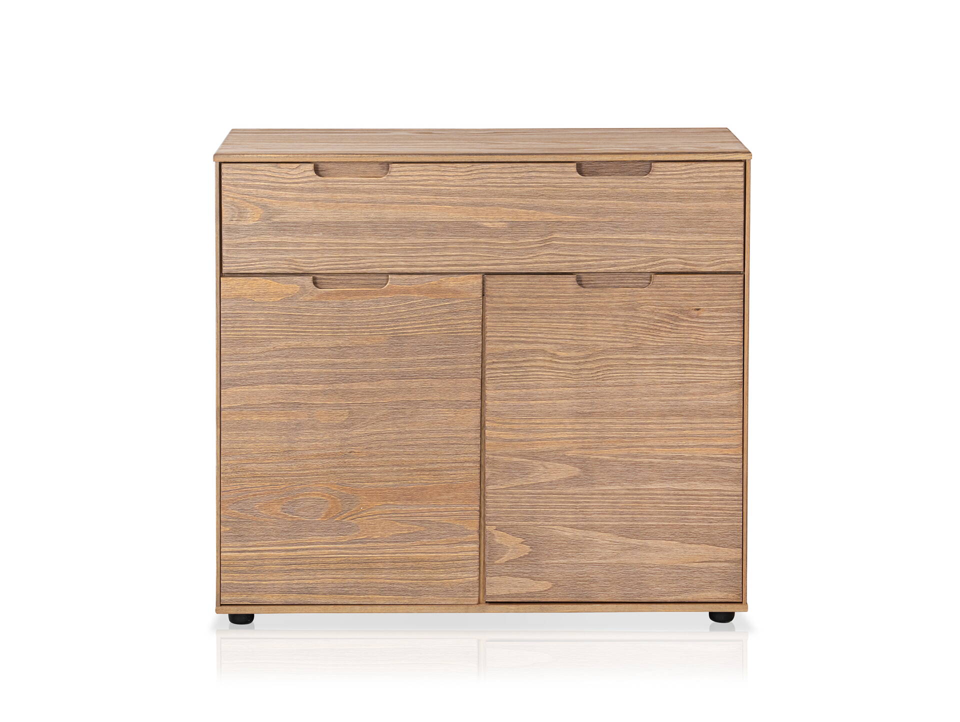 NESTRA Kommode II, Material Massivholz, Kiefer eichefarbig 