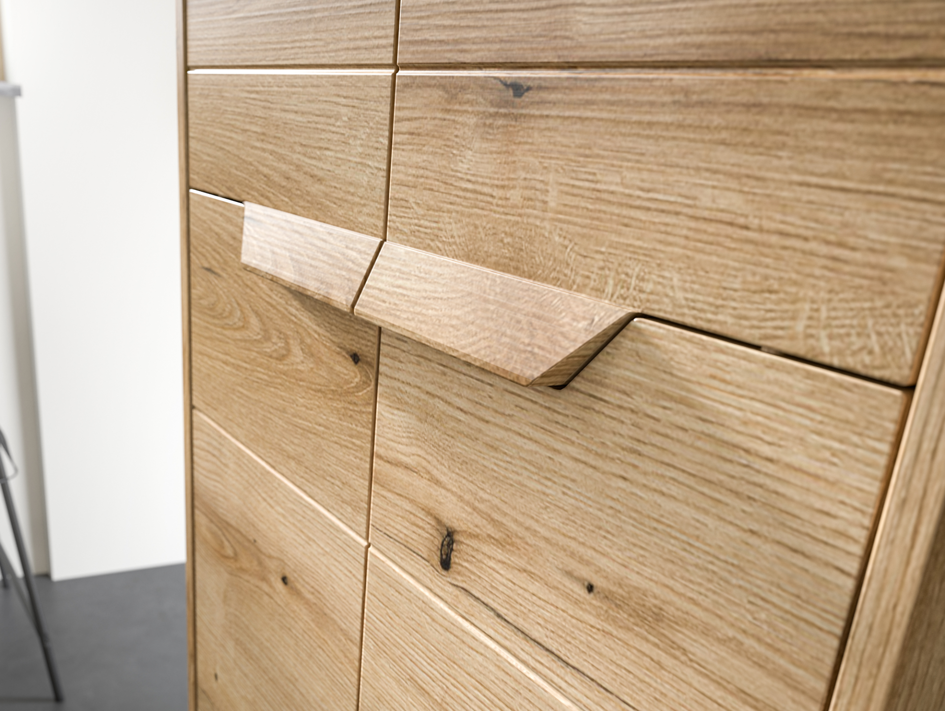 ZANTO Badezimmerset I, Material Dekorspanplatte, Evoke Oak Nachbildung 