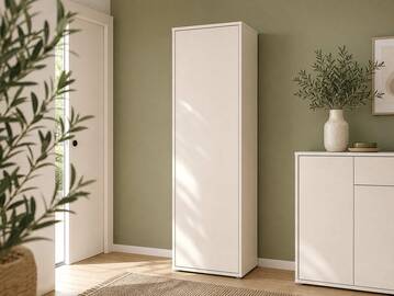 ADIAGO II Garderobenschrank; Material Dekorspanplatte sand