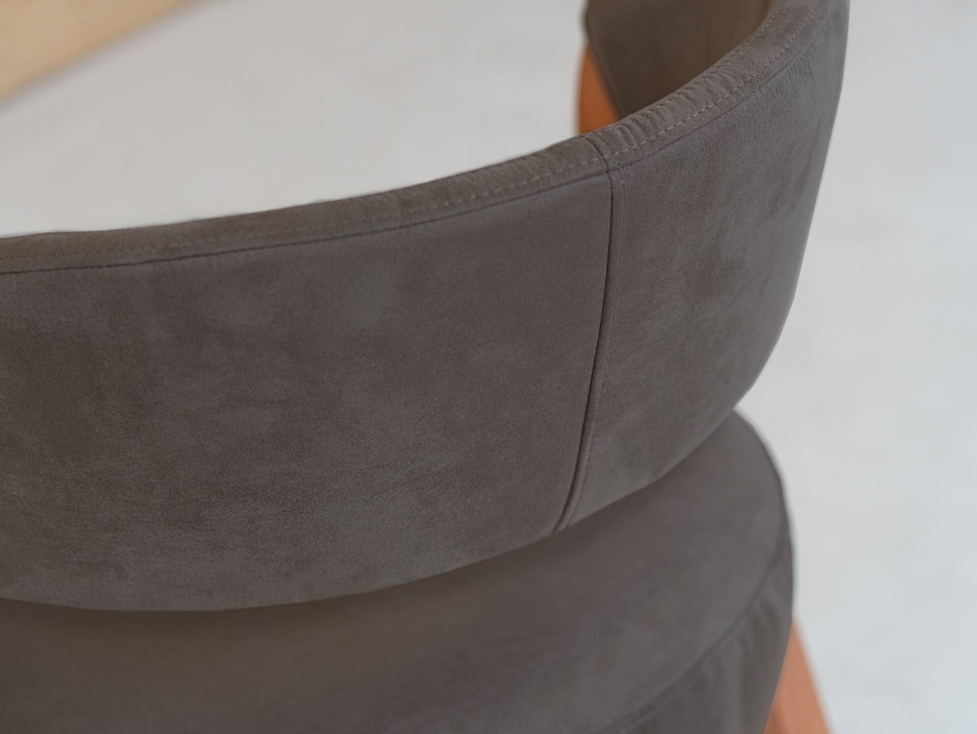 ALONA Polsterstuhl, Material Massivholz/Bezug Kunstleder Buche | espresso