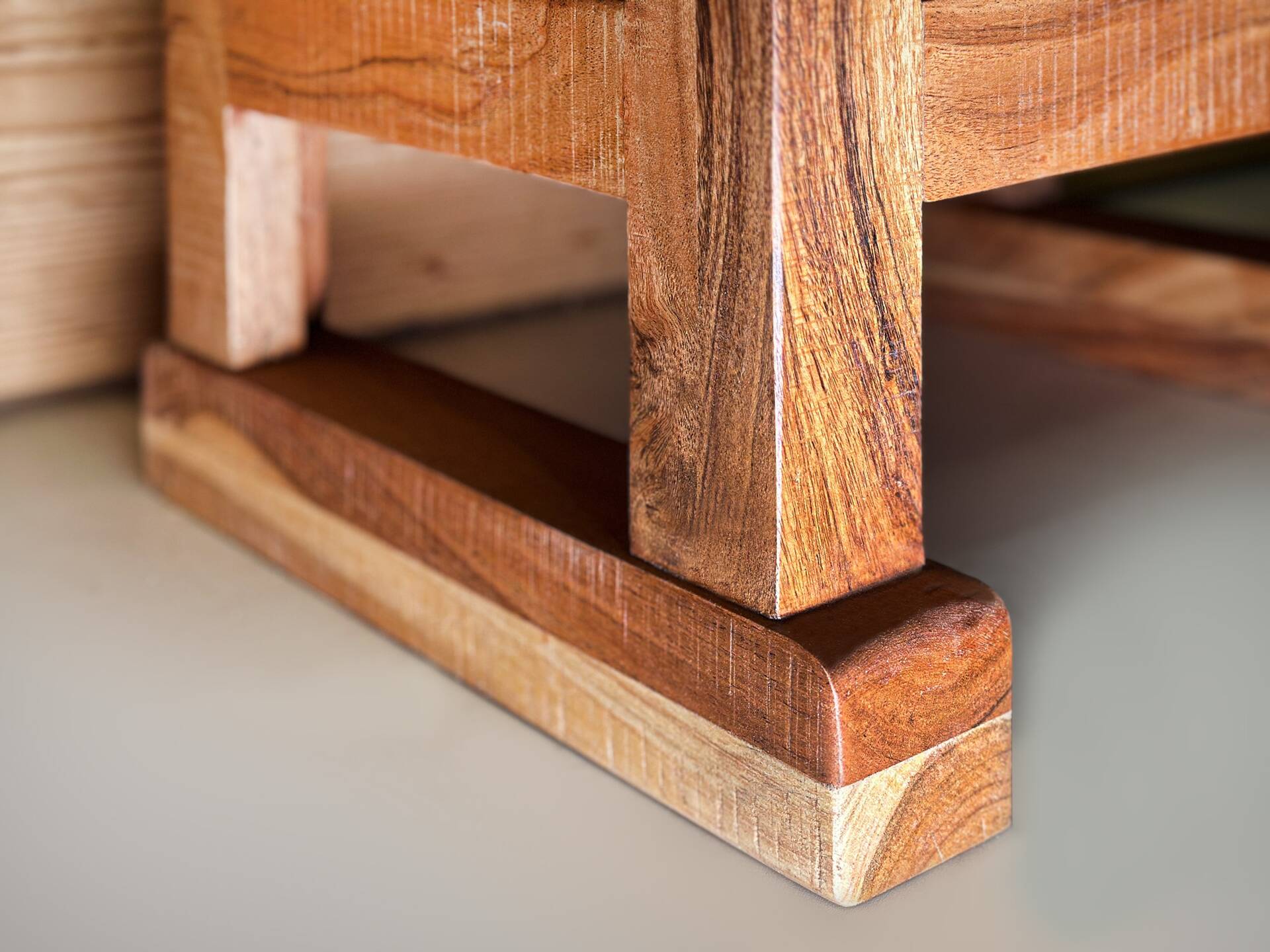 WINCHESTER Bad Standregal III, Material Massivholz, Mango rustikal 