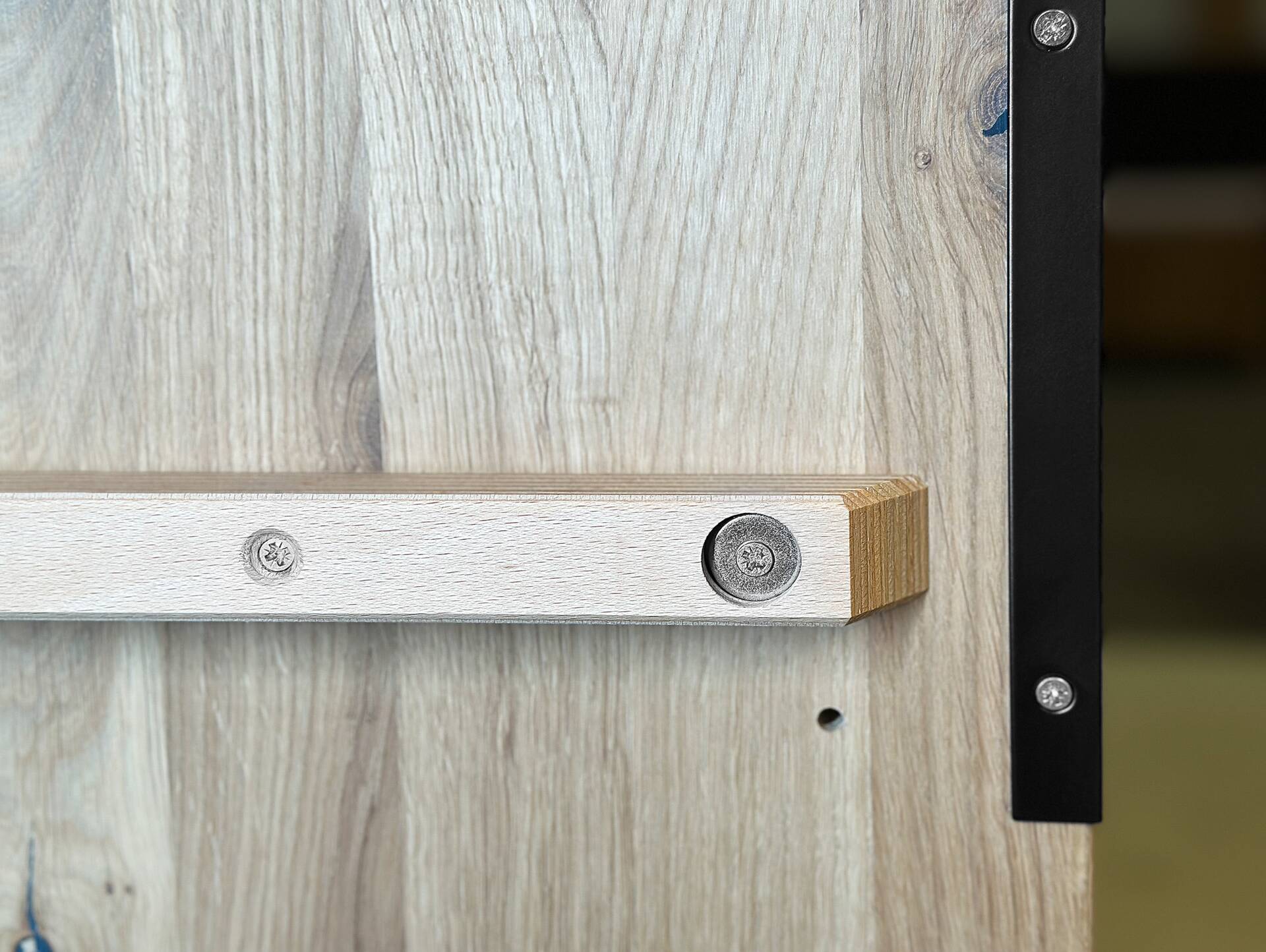 OFFICE OAK Aktenschrank I, Material teilmassiv, Eiche/graphitfarbig Türanschlag rechts