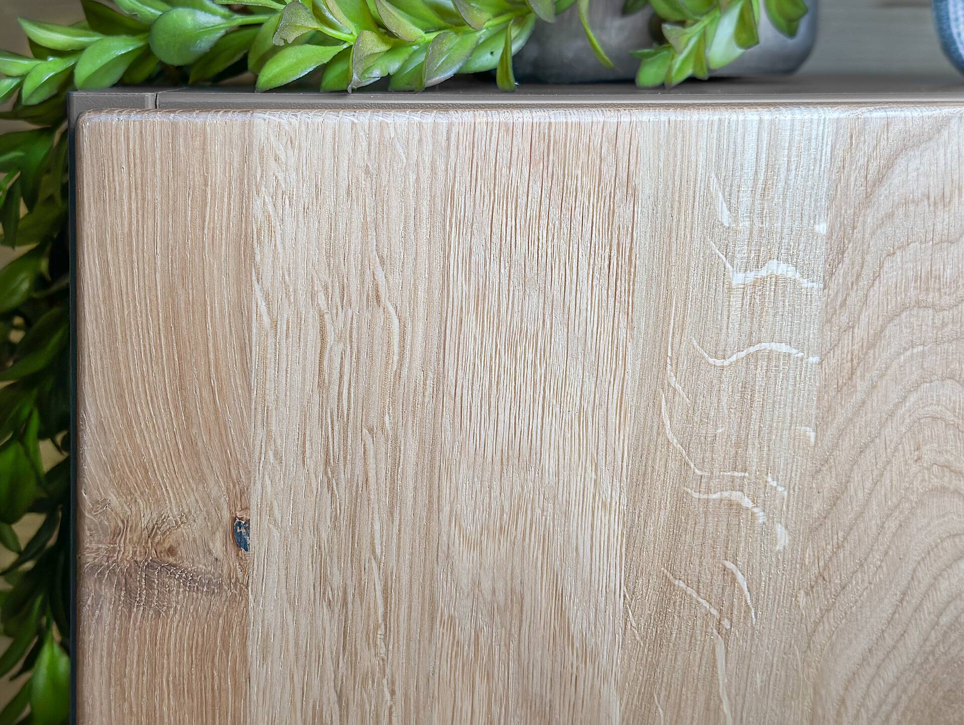 OFFICE OAK Aktenschrank V, Material teilmassiv, Eiche/graphitfarbig 