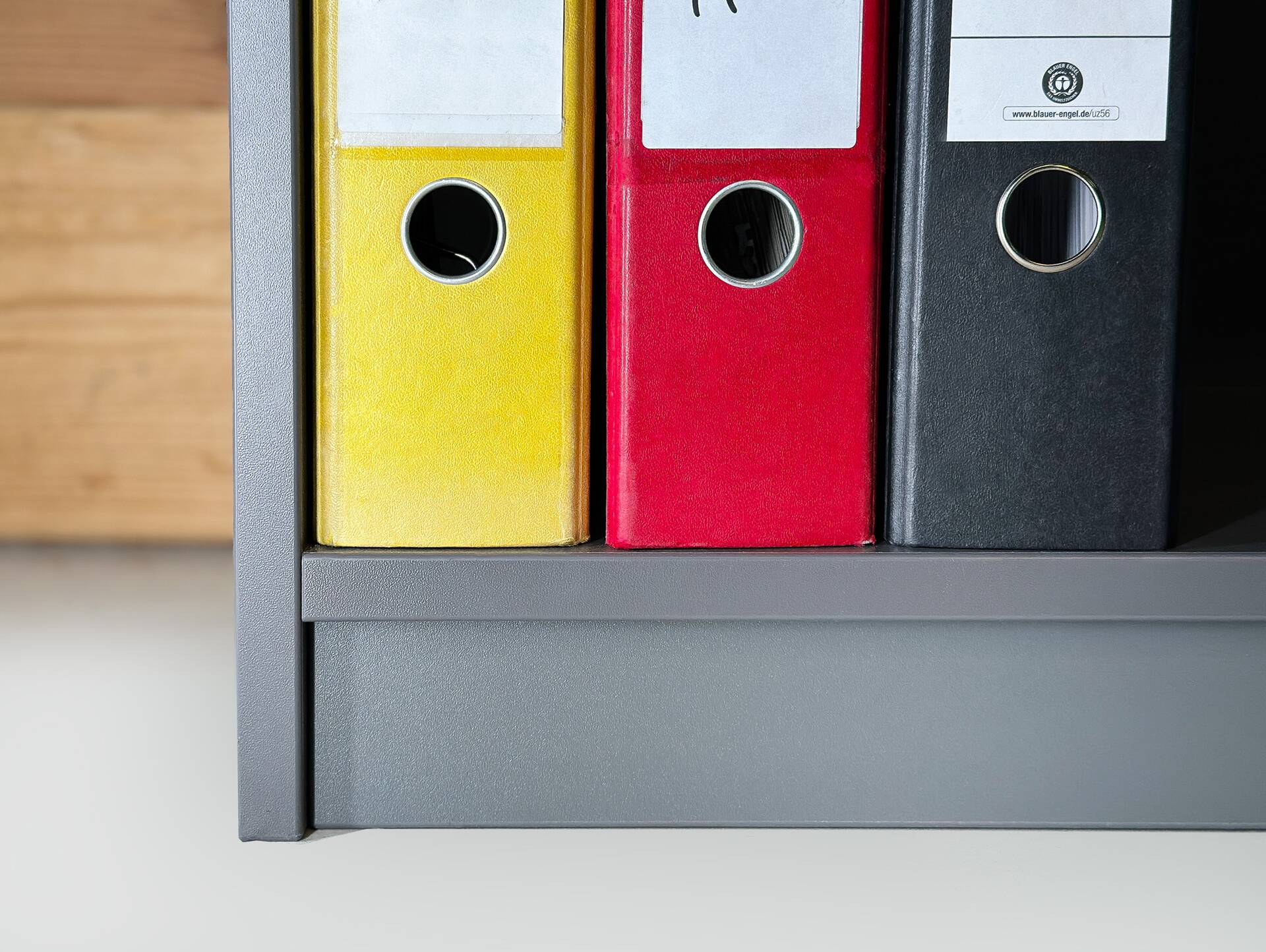 OFFICE OAK Regal VIII, Material Dekorspanplatte, graphitfarbig 