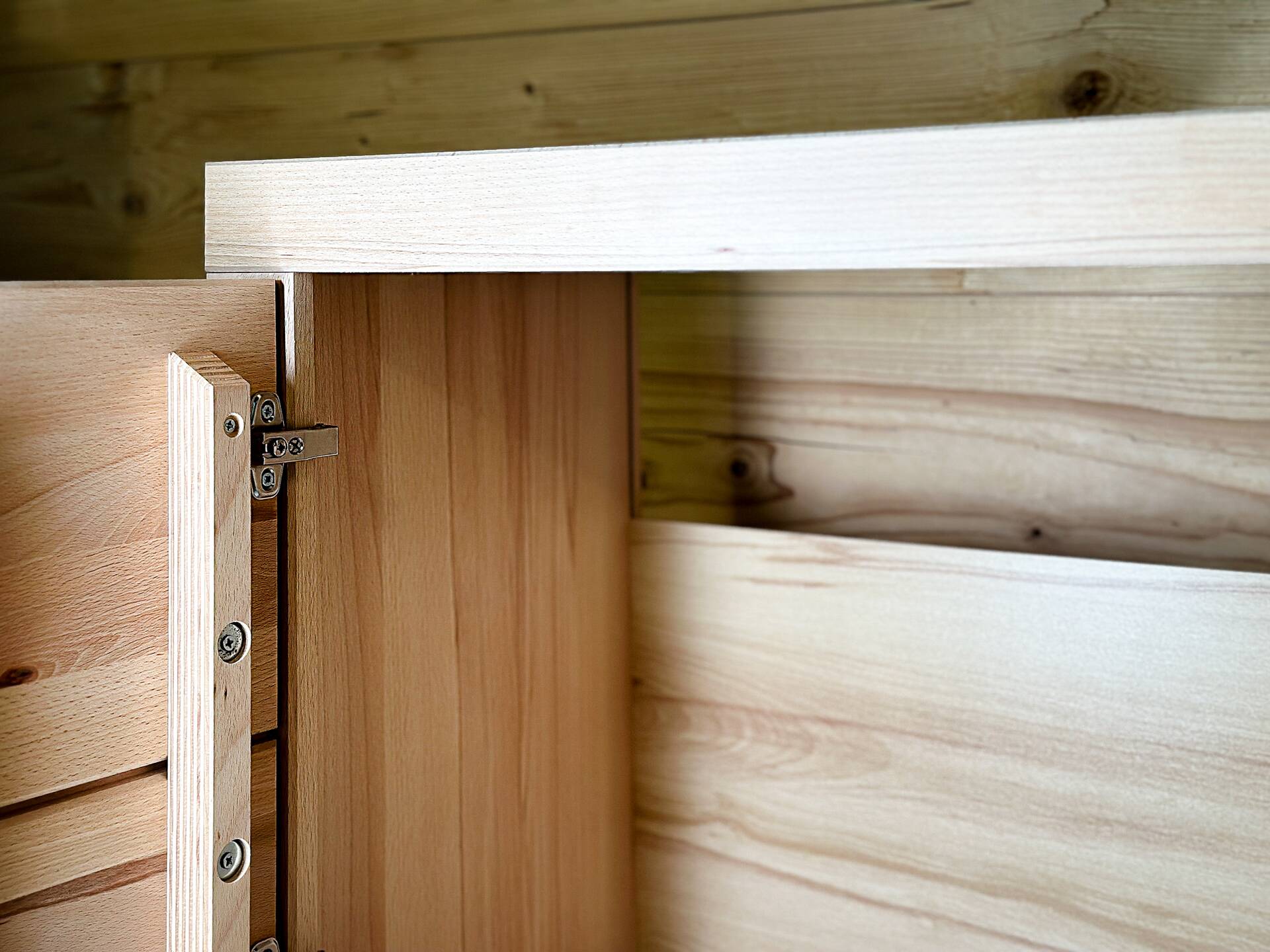 OZEANA Waschbeckenunterschrank II, Material teilmassiv Buche