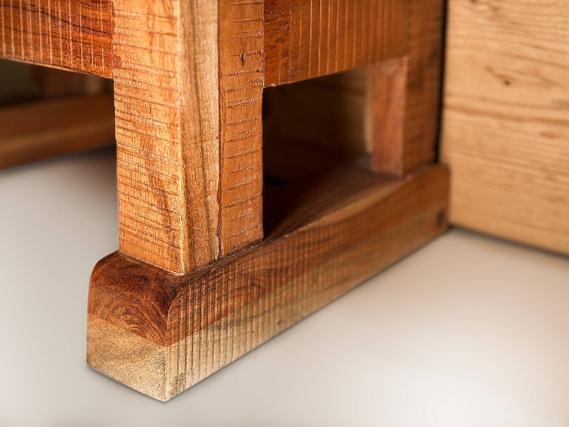 WINCHESTER Bad Standregal II, Material Massivholz, Mango rustikal 