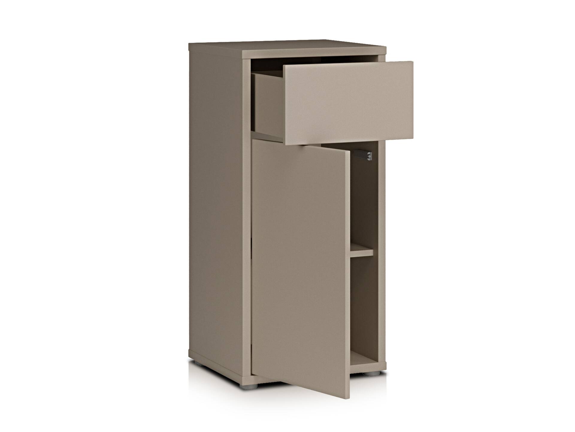 ADIAGO SPA Badezimmer Kommode, Material Dekorspanplatte, taupe 