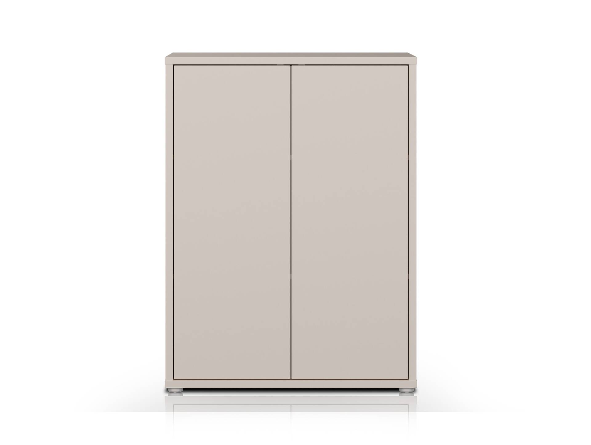 ADIAGO Kommode mit 2 Türen, Material Dekorspanplatte Sand