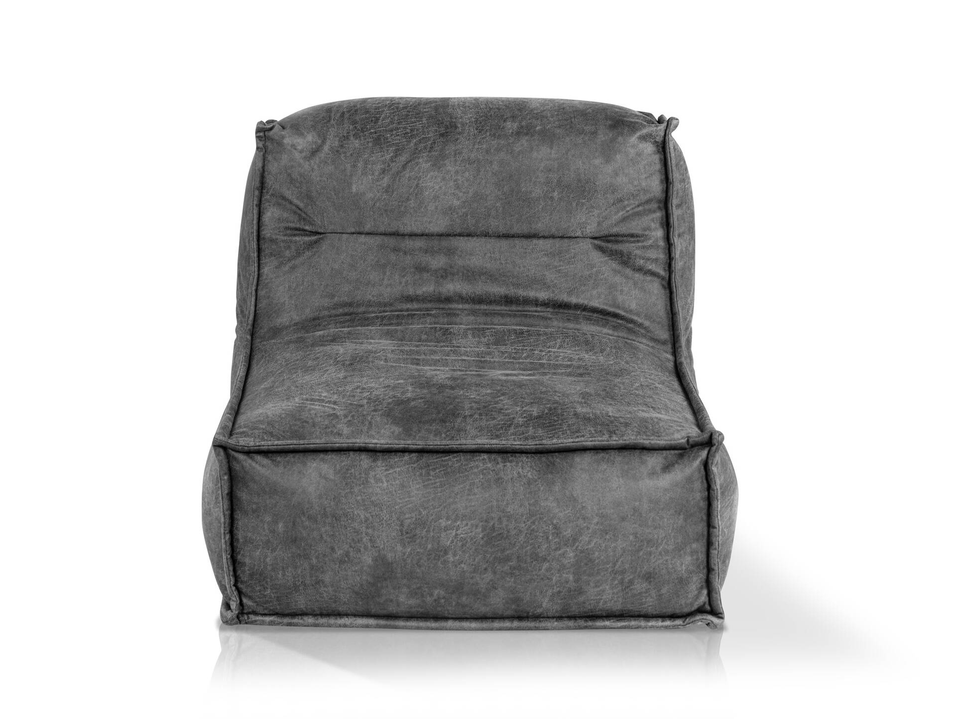 COZY Sitzsack, Material Microfaser Vintage Grau
