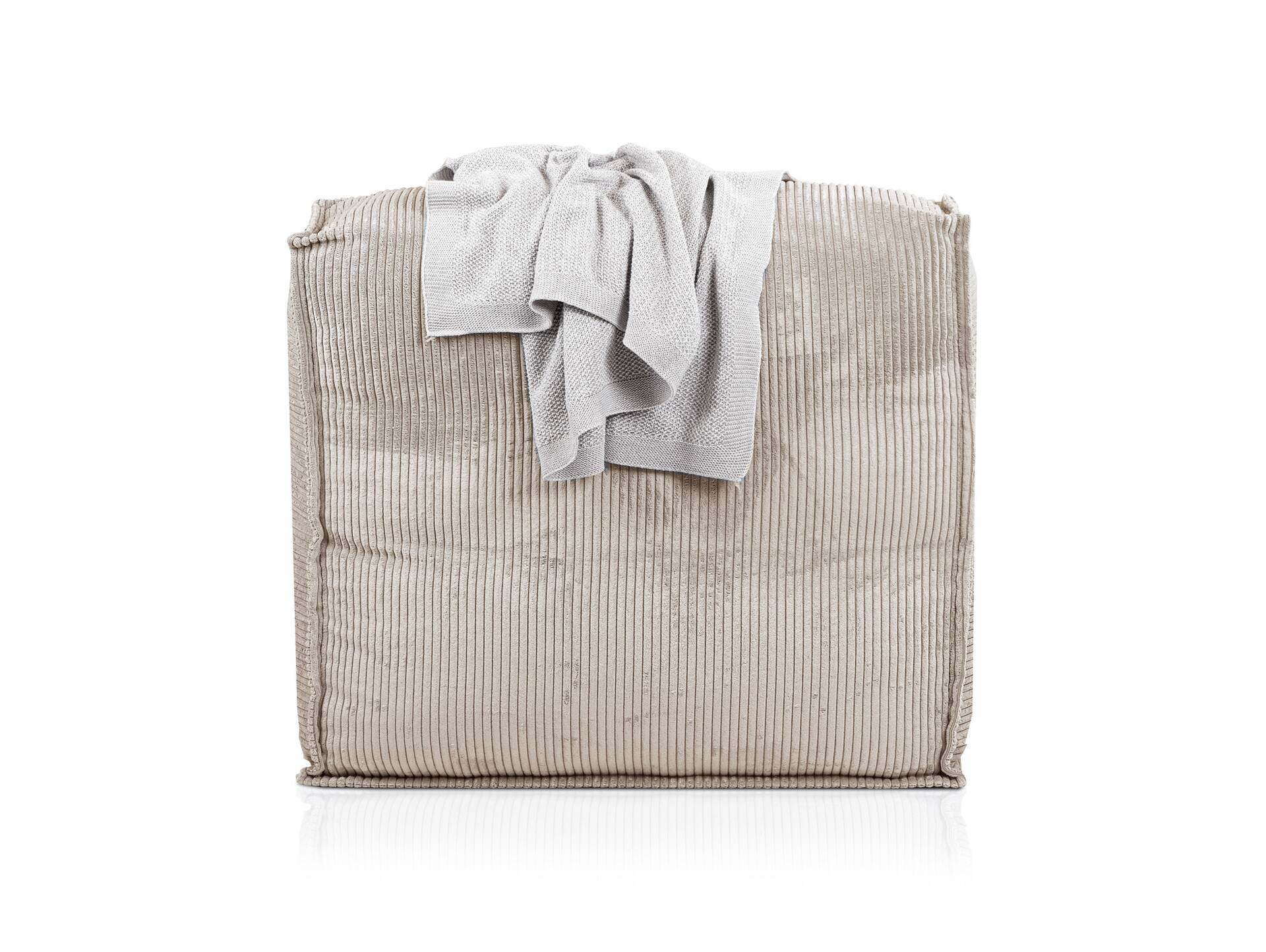 COZY Sitzsack, Material Cord Creme
