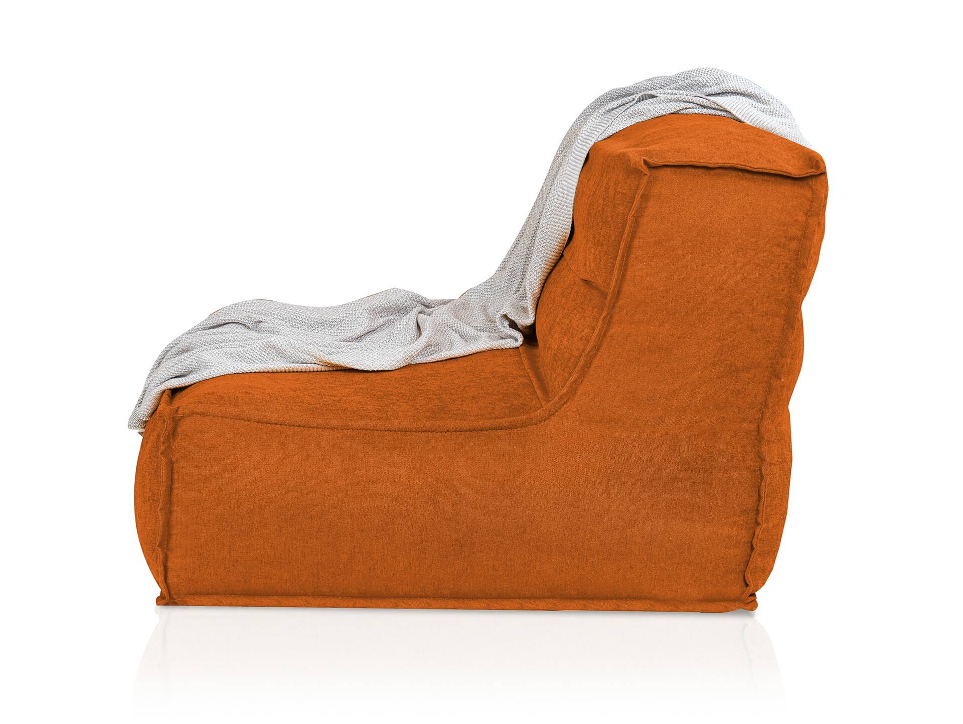 COZY Sitzsack, Material Stoffbezug Orange