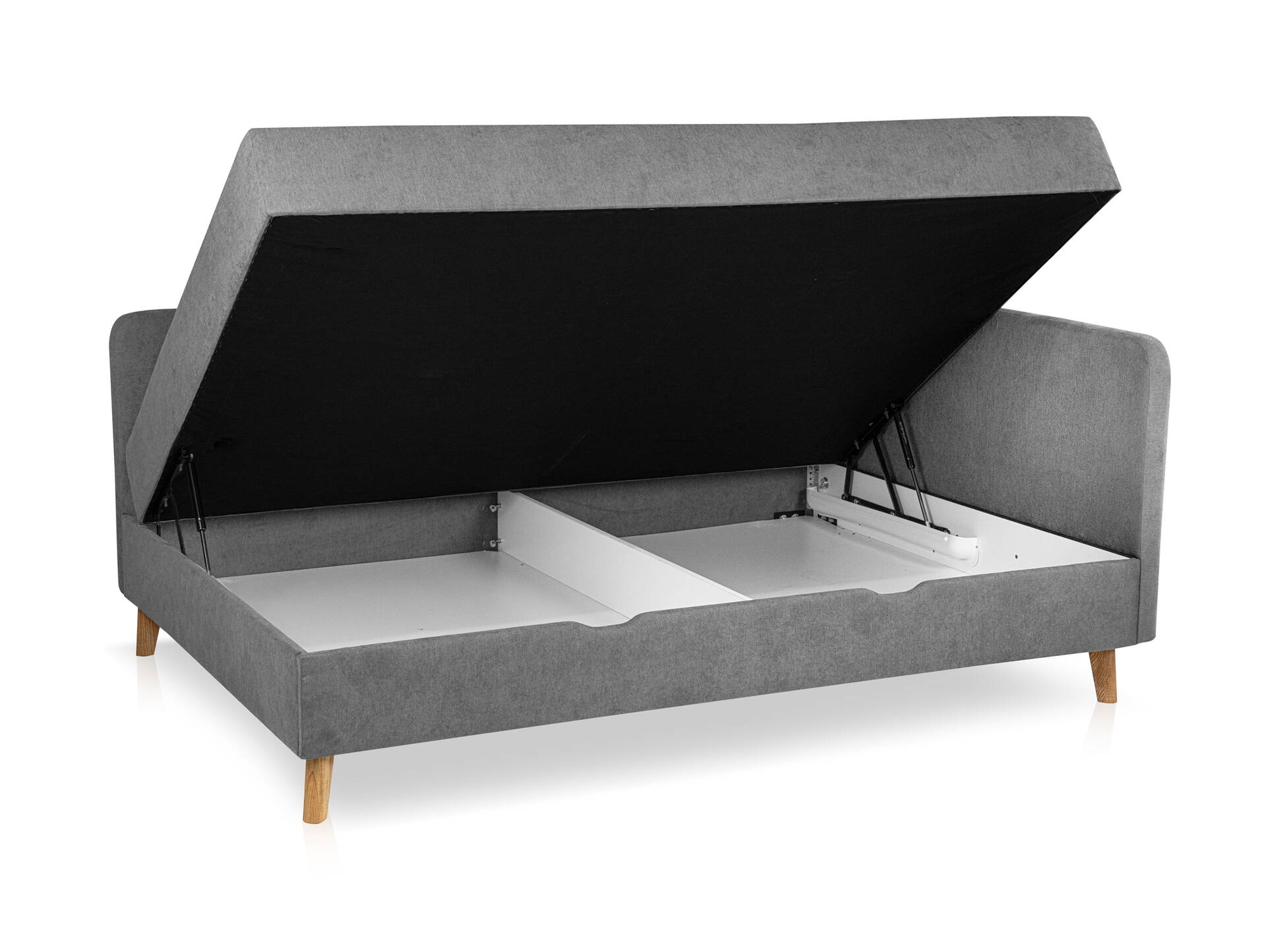 AMELY Sofabett/Schlafsofa, Material Stoff 90 cm
