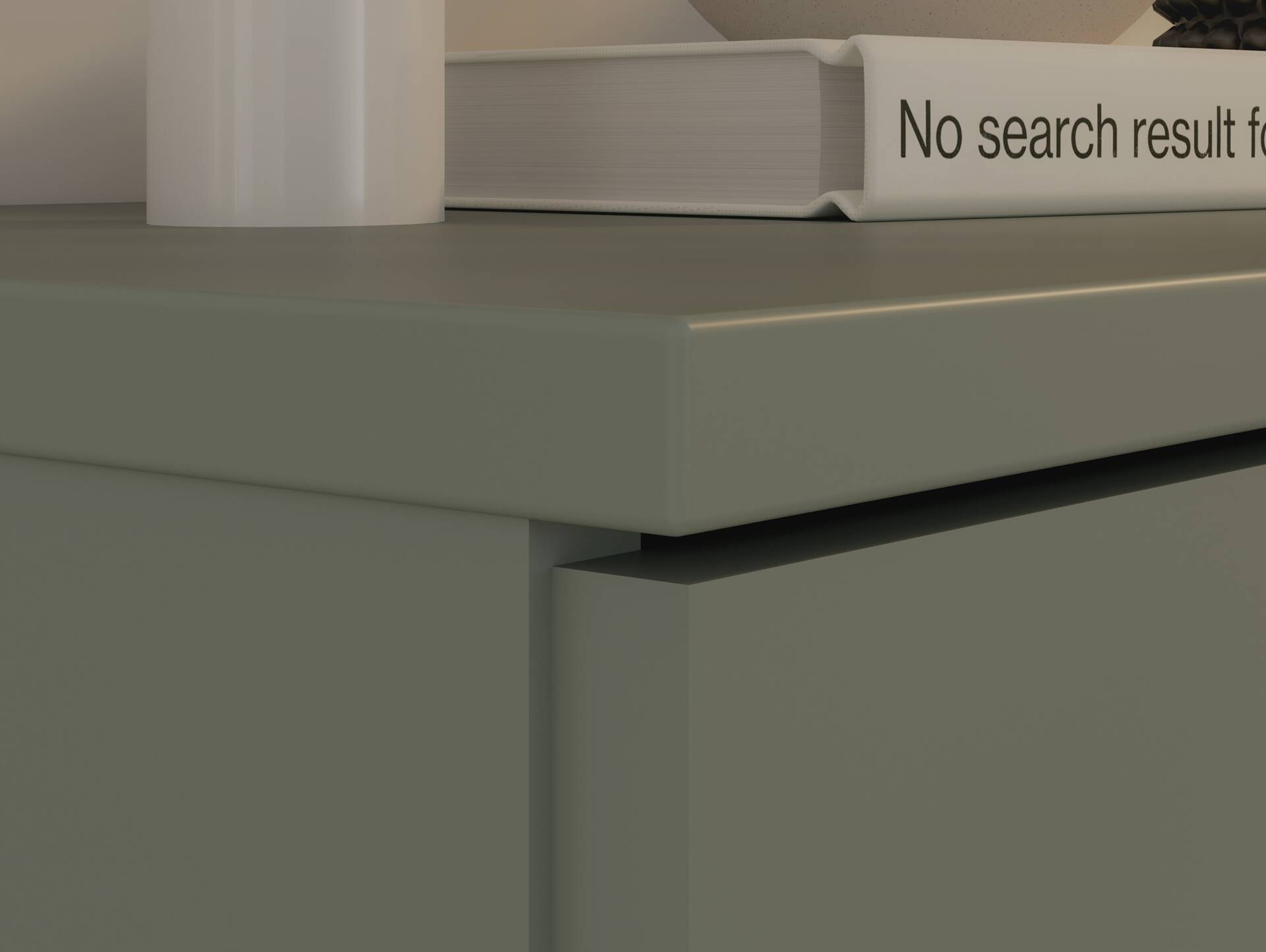 GINNY Kommode II, Material Spanplatte Salbei