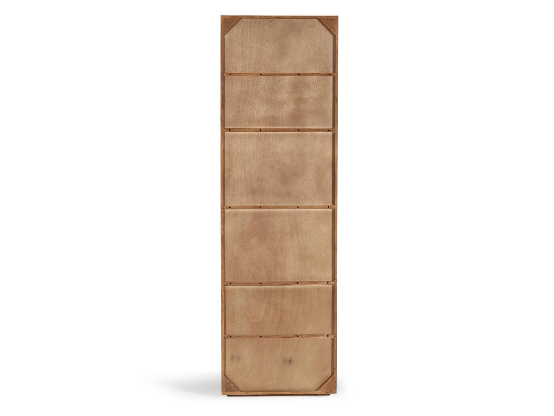 LINARO Vitrine, Material Massivholz, Akazie massiv honigfarben 