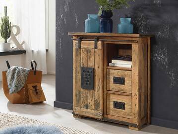 BRISTOL Sideboard II, Material Massivholz, Mango rustikal