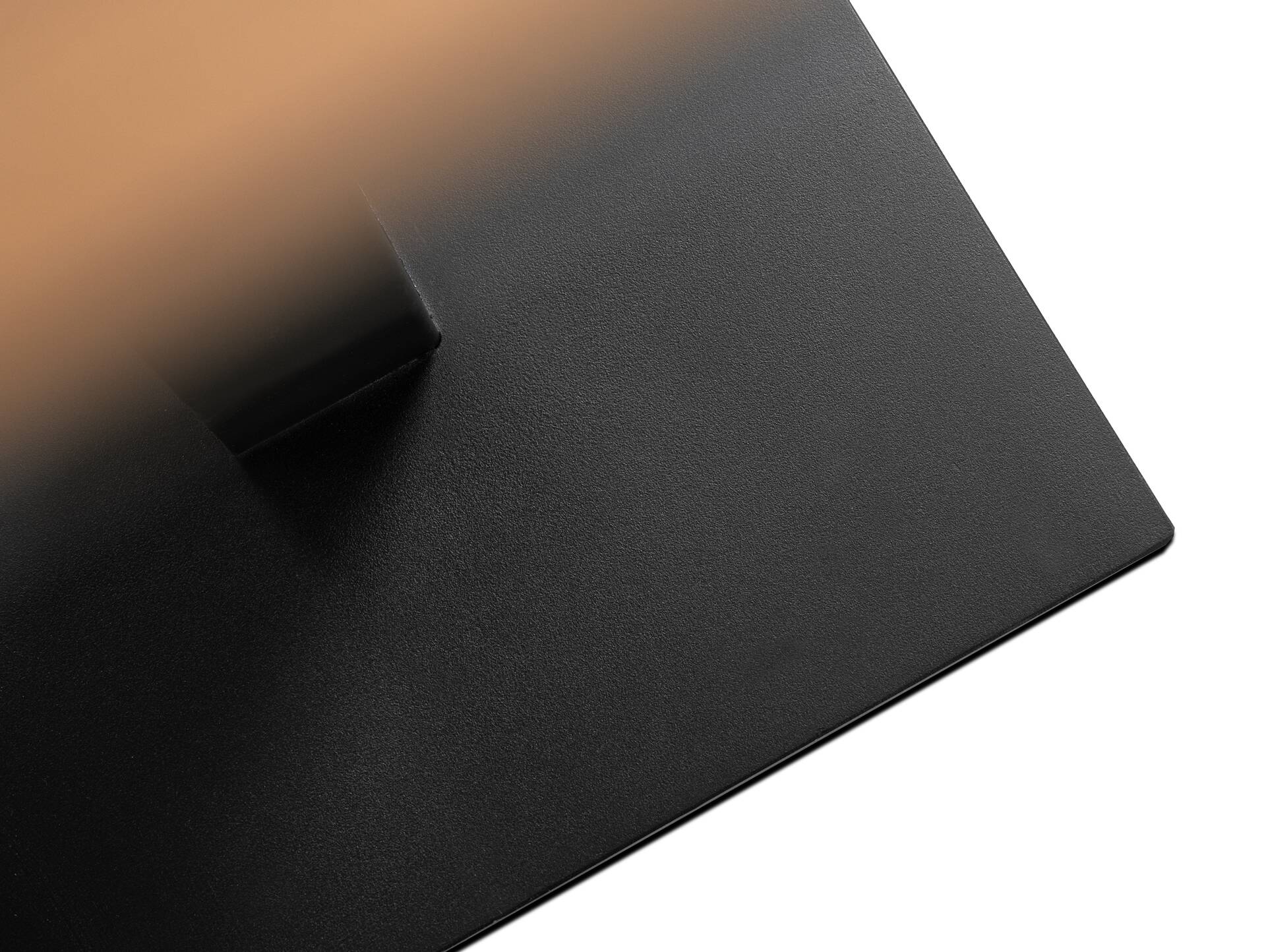 TAUNUS Stehtisch, Material HPL / Metall 60 x 60 cm | Eichefarbig