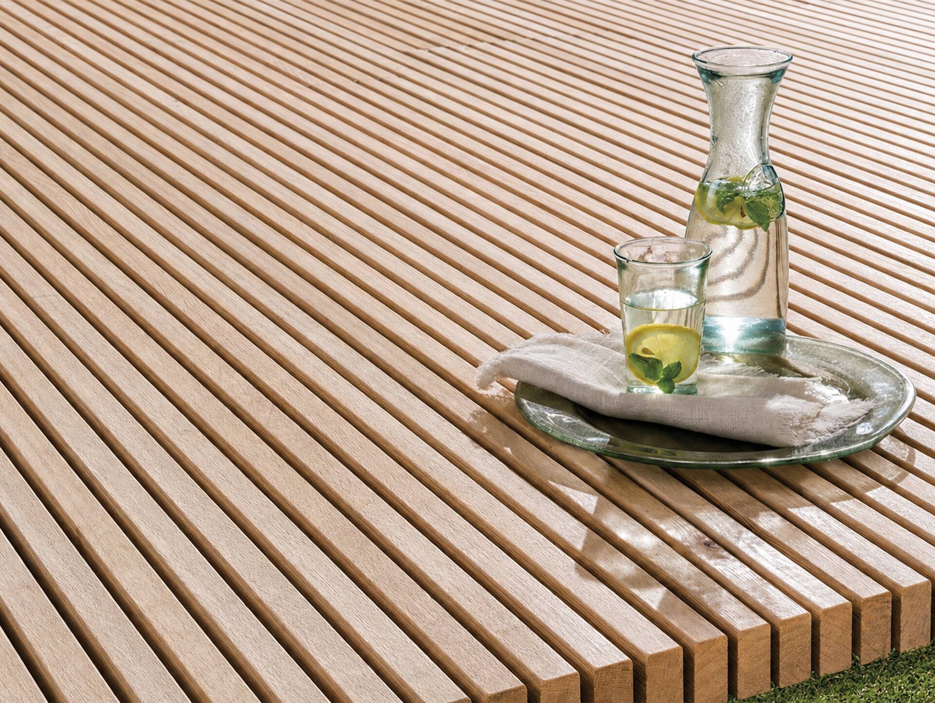 Terrassenmodul PINUTEX, Material Massivholz, Lärche Natur 100 cm
