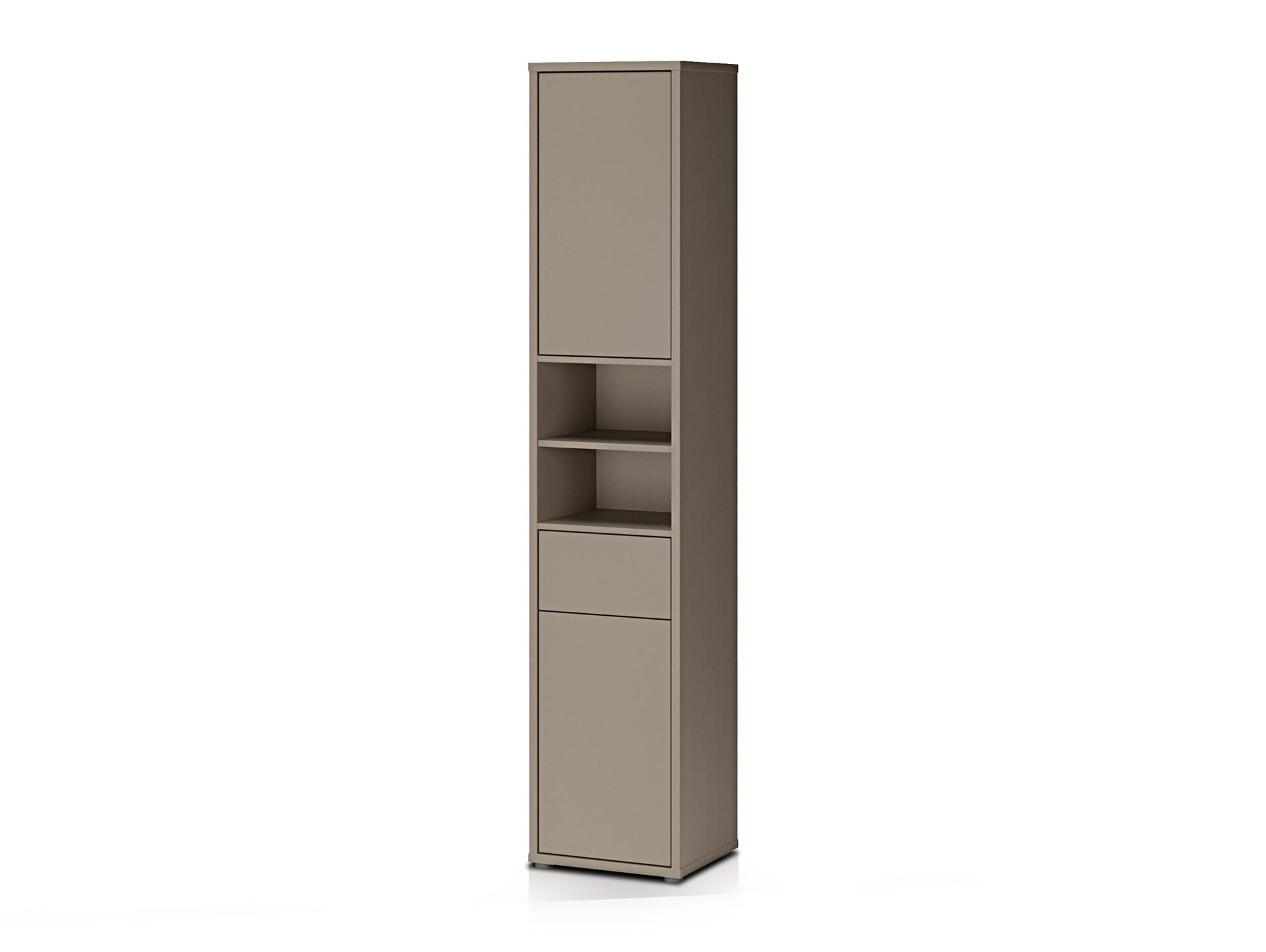 ADIAGO SPA Badezimmer Hochschrank, Material Dekorspanplatte, taupe 