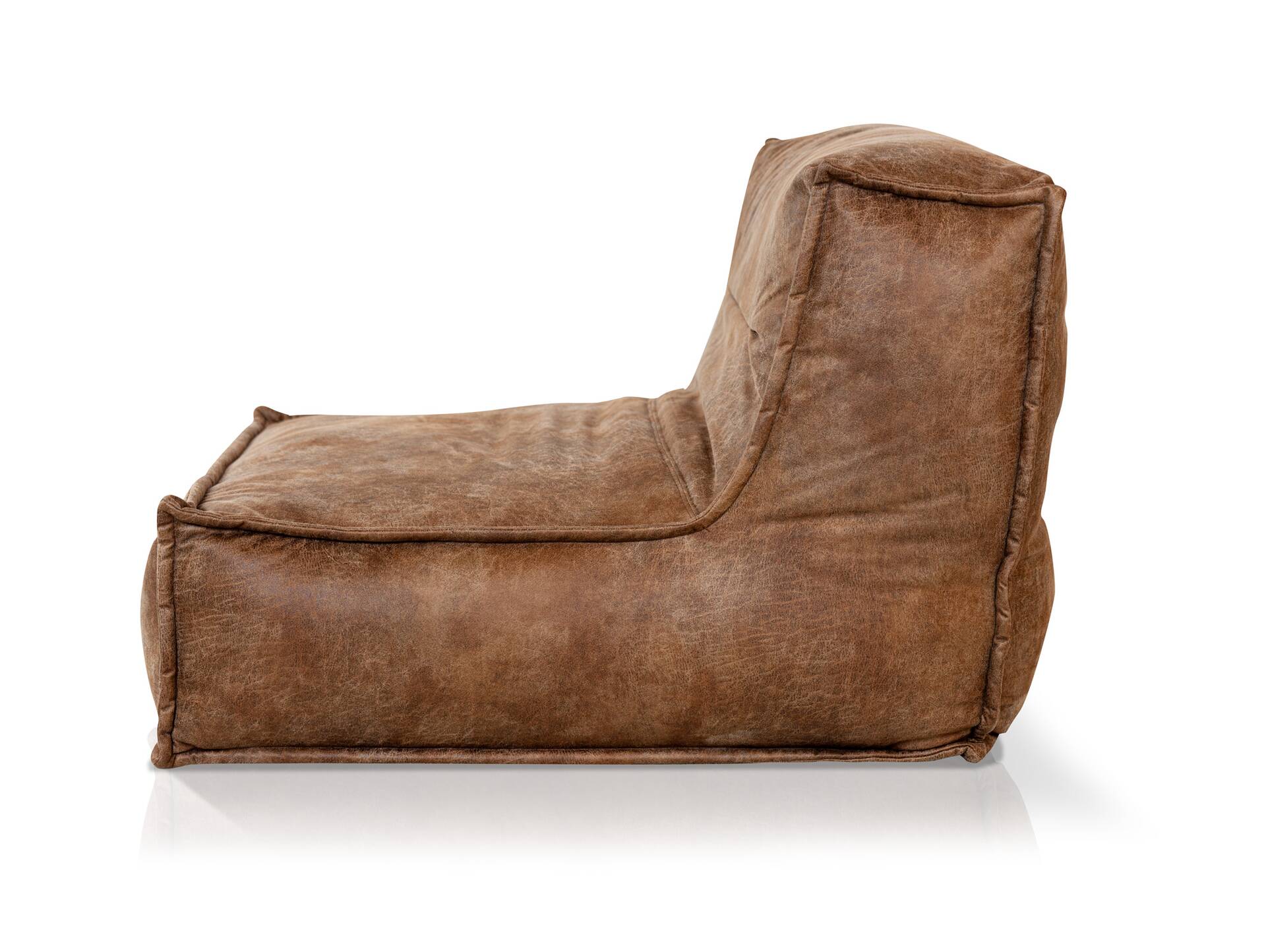 COZY Sitzsack, Material Microfaser Vintage Braun