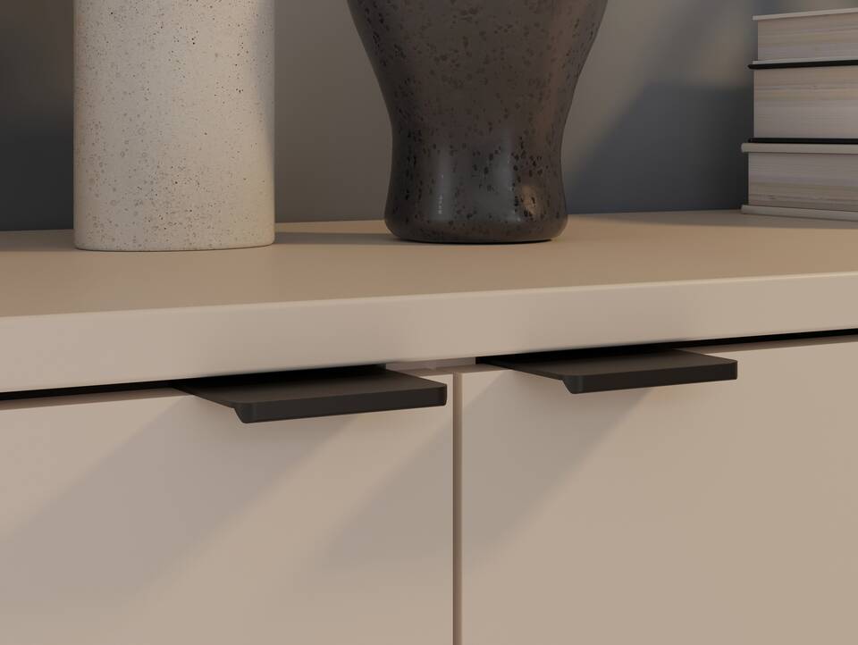 GINNY Kommode I, Material Spanplatte Sand