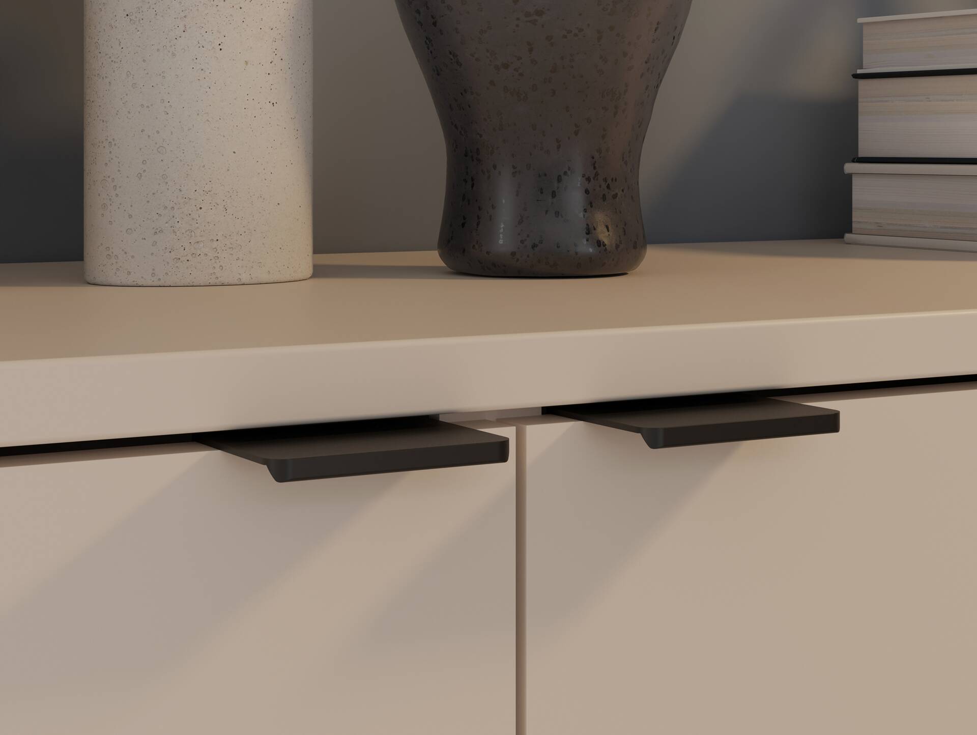 GINNY Kommode I, Material Spanplatte Sand