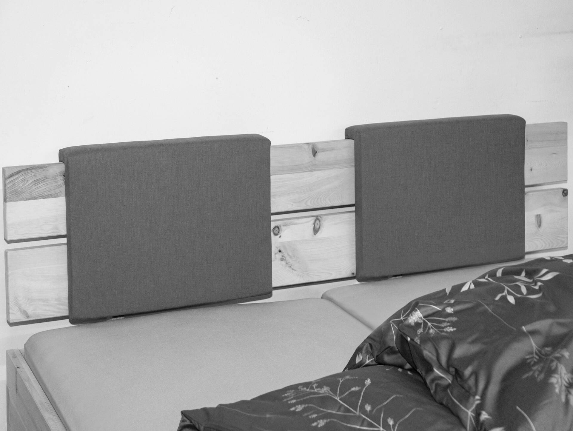 Klemmkissen für Kopfteil 150 cm | Kunstleder Creme