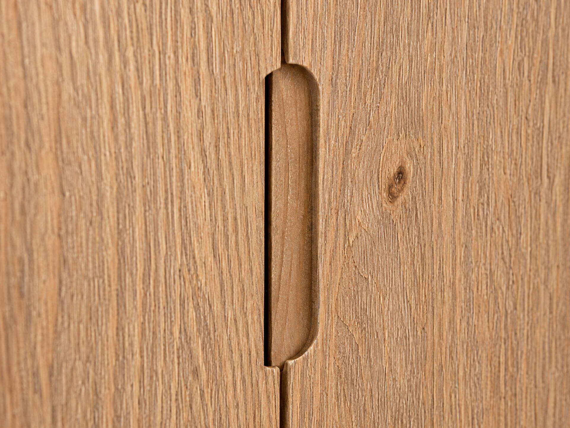 NESTRA Wäscheschrank, Material Massivholz, Kiefer eichefarbig 