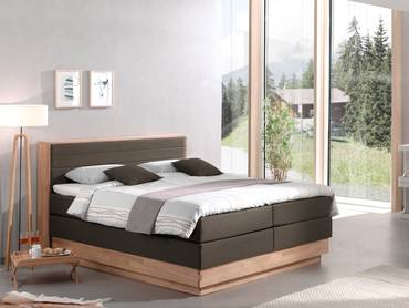 ISABELL PLUS Boxspringbett 90 x 200 cm | muddy | Härtegrad 2 ISABELL PLUS Boxspringbett 90 x 200 cm | muddy | Härtegrad 2
