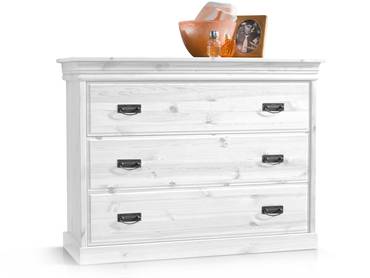 Kommode Richard Kiefer massiv Holz Sideboard Anrichte Schubladen Schrank braun