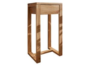 MARITA Blumensäule 60 cm, Material Massivholz, Wildeiche geölt