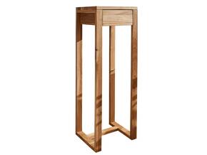 MARITA Blumensäule 90 cm, Material Massivholz, Wildeiche geölt