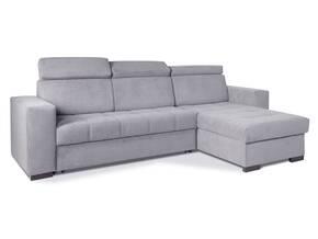 GAJA Ecksofa mit Schlaffunktion und Bettkasten, Stoffbezug