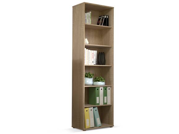 EASY OFFICE NEW Regal II, Material Dekorspanplatte Eiche sonomafarbig
