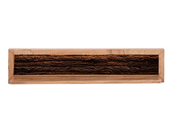 BATTURO Wandregal I, Material Massivholz, Akazie lackiert
