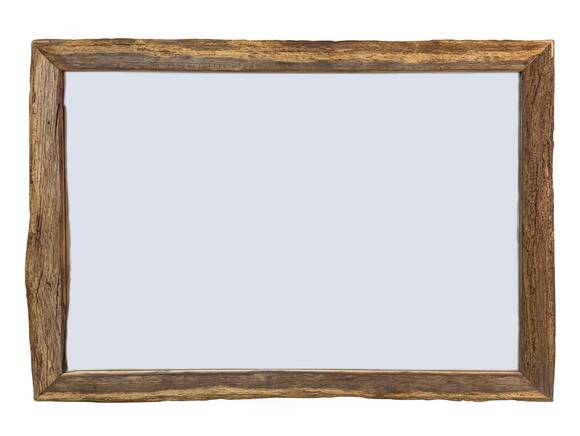 Eiche-Altholz Spiegel, Material Massivholz 125 x 90 cm