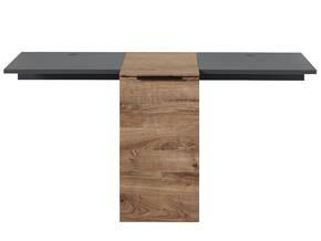 MOSANTA TV-Element, Material MDF, eichefarbig /graphitfarbig