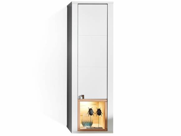 SEVINO Hängeelement I, Material MDF, weiss/wildbuchefarbig