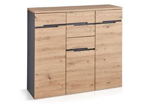 MAILAND Kommode II, Material MDF, Artisan eichefarbig