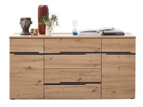 MAILAND Sideboard, Material MDF, Artisan eichefarbig