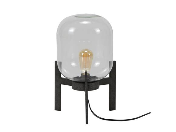 MAREEN Tischlampe mit Glaskörper