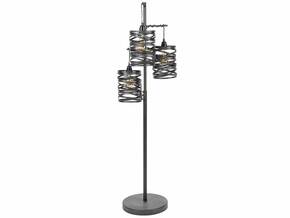VINNY Stehlampe mit 3 Leuchten, Material Metall, schiefergrau