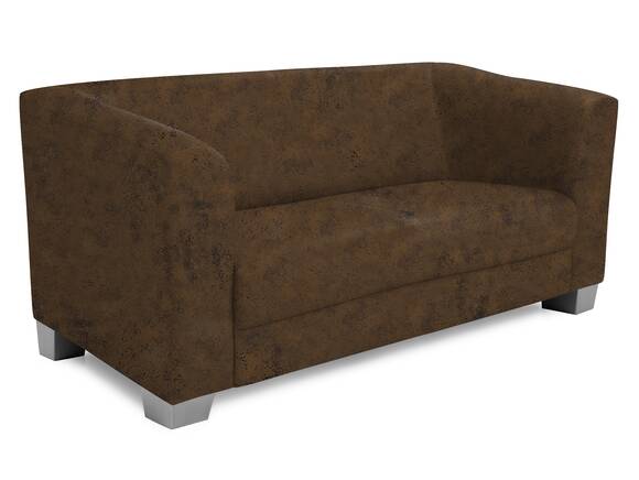 CHICAGO 2-Sitzer Sofa Gobi 03 braun