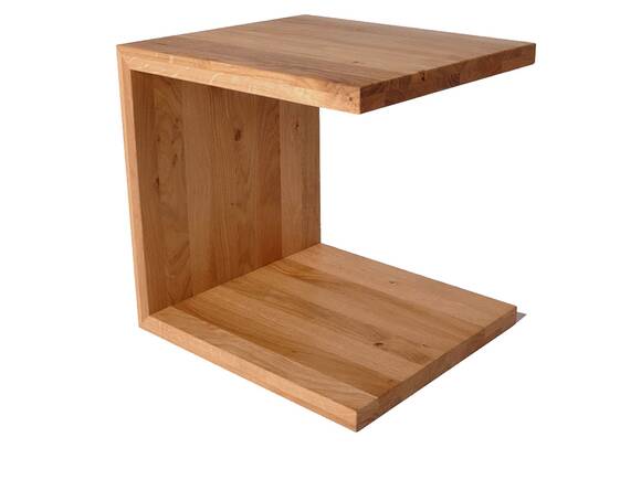 FINN Nachtkommode, Material Massivholz, Kernbuche massiv